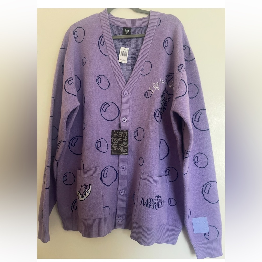 Disney x cakeworthy little mermaid Cardigan